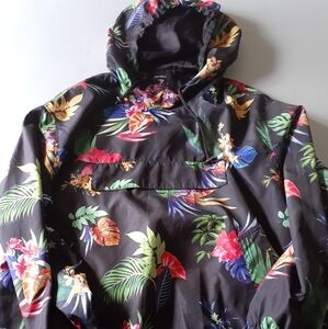 Bershka Floral Wind Jacket